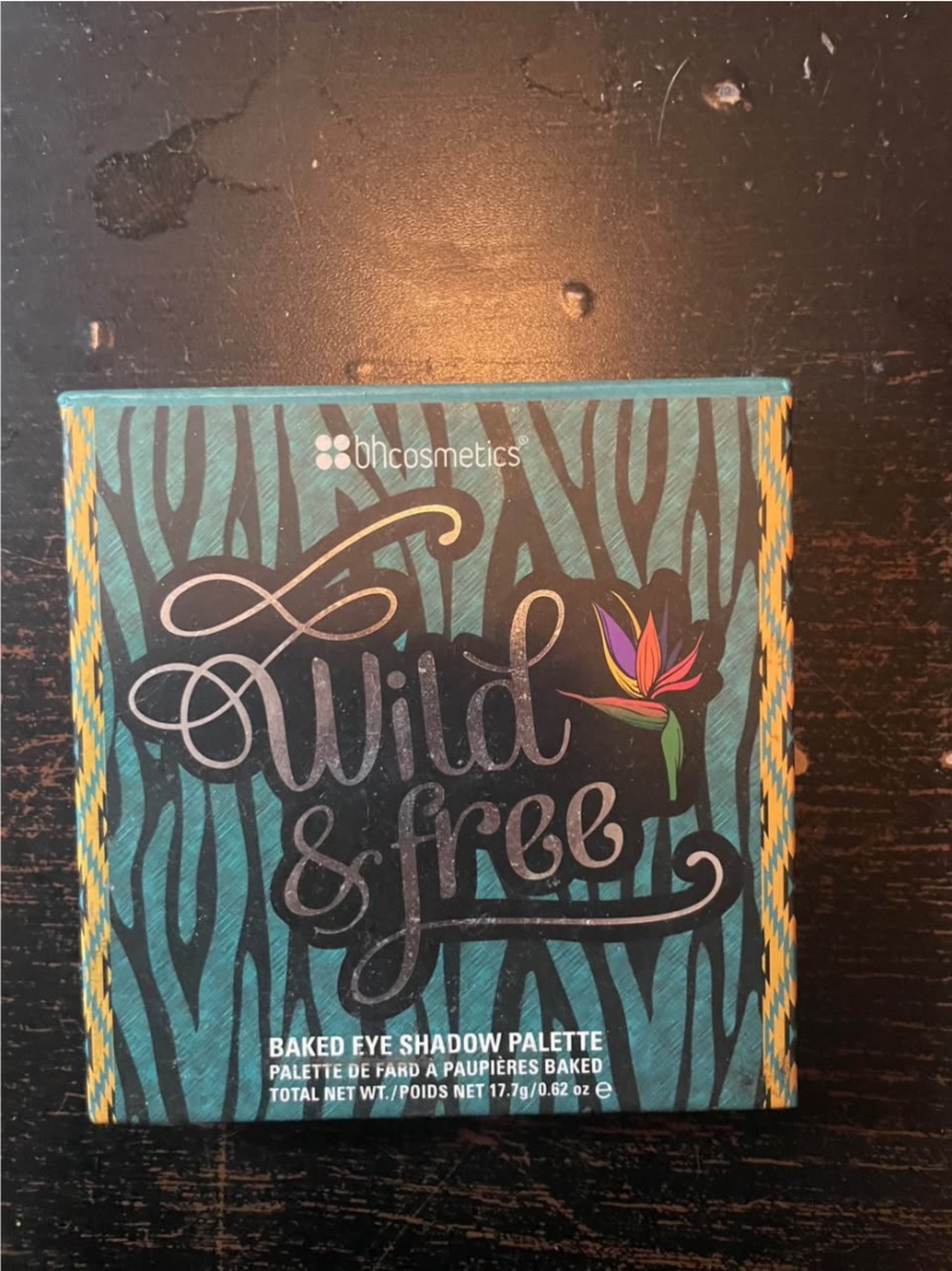 BH Cosmetics Wild & Free Baked Eyeshadow Palette - Blue, Green, White, Brown